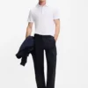 BECKHAM x BOSS polo shirt in cotton and silk