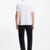 BECKHAM x BOSS polo shirt in cotton and silk