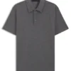 BECKHAM x BOSS polo shirt in cotton and silk