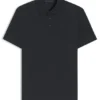 BECKHAM x BOSS polo shirt in cotton and silk