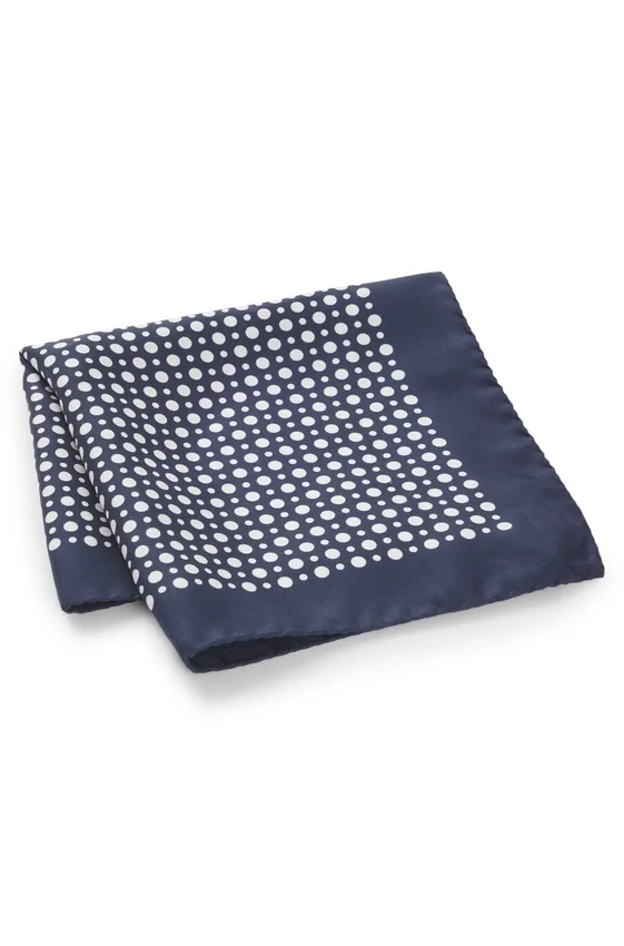 BECKHAM x BOSS printed silk pocket square BECKHAM x BOSS printed silk pocket square