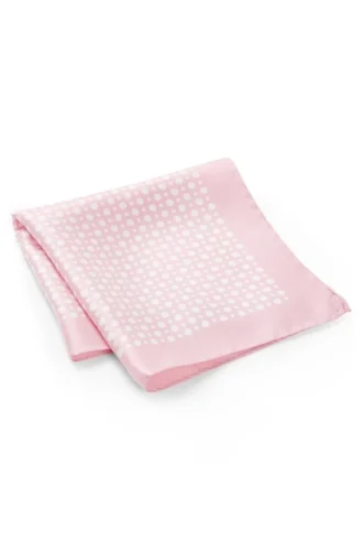BECKHAM x BOSS printed silk pocket square
