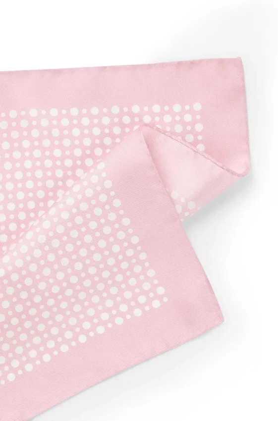 BECKHAM x BOSS printed silk pocket square BECKHAM x BOSS printed silk pocket square