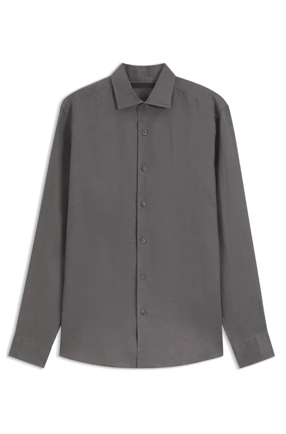 BECKHAM x BOSS regular-fit-shirt in linen BECKHAM x BOSS regular-fit-shirt in linen
