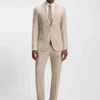 BECKHAM x BOSS regular-fit-shirt in linen BECKHAM x BOSS regular-fit-shirt in linen