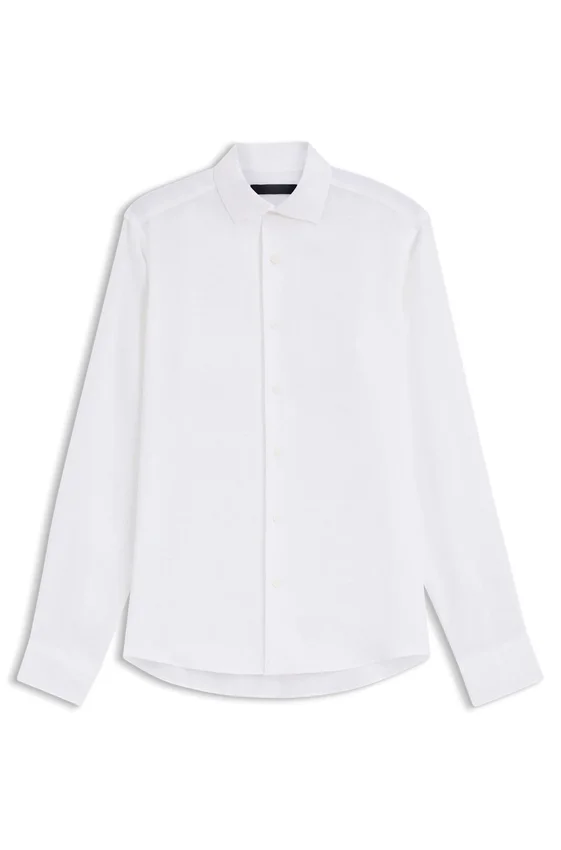 BECKHAM x BOSS regular-fit-shirt in linen BECKHAM x BOSS regular-fit-shirt in linen