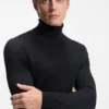 BECKHAM x BOSS rollneck sweater in cashmere BECKHAM x BOSS rollneck sweater in cashmere
