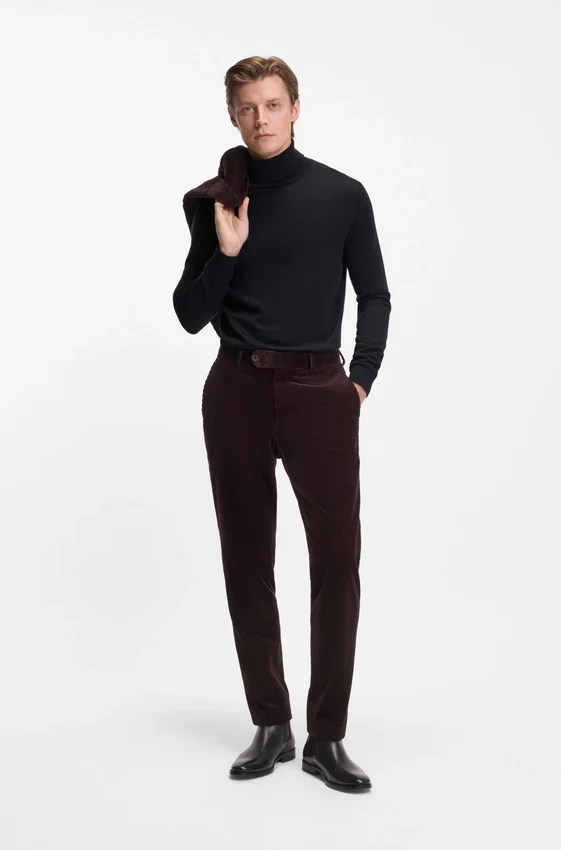 BECKHAM x BOSS rollneck sweater in cashmere BECKHAM x BOSS rollneck sweater in cashmere