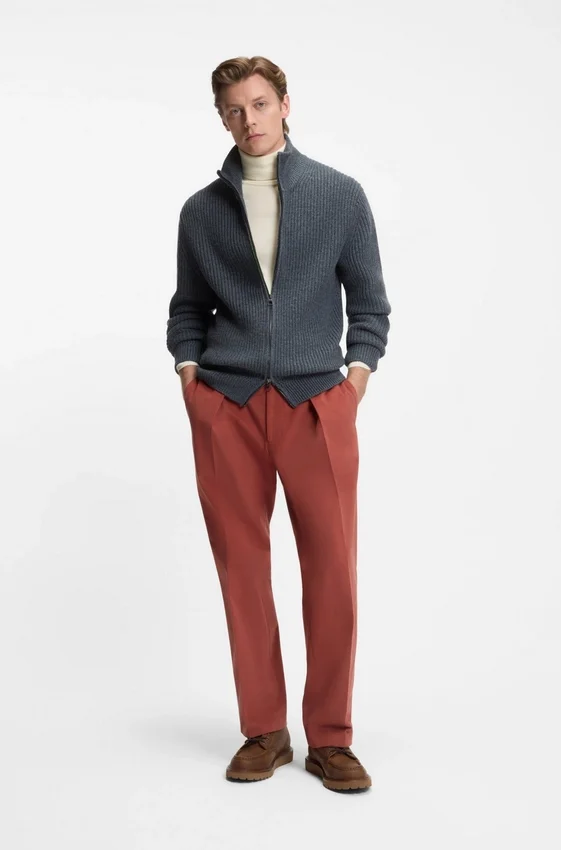 BECKHAM x BOSS rollneck sweater in cashmere BECKHAM x BOSS rollneck sweater in cashmere