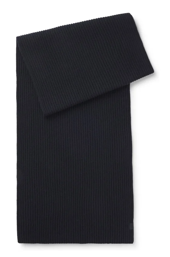 BECKHAM x BOSS scarf in virgin wool and cashmere BECKHAM x BOSS scarf in virgin wool and cashmere