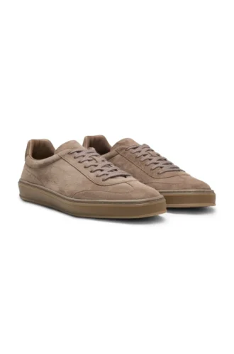 BECKHAM x BOSS suede trainers