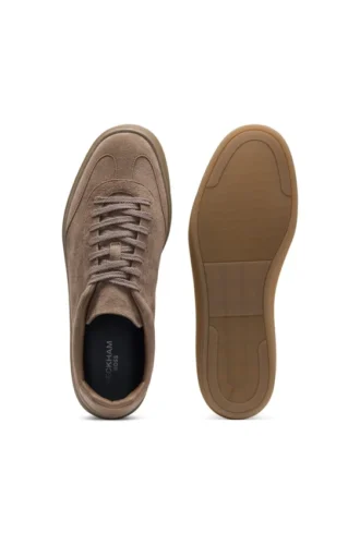 BECKHAM x BOSS suede trainers