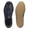 BECKHAM x BOSS suede-trim trainers in grained leather BECKHAM x BOSS suede-trim trainers in grained leather