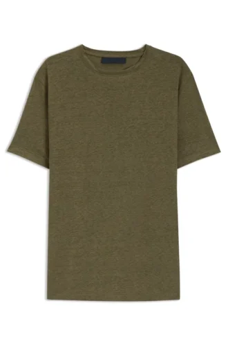 BECKHAM x BOSS T-shirt in soft linen