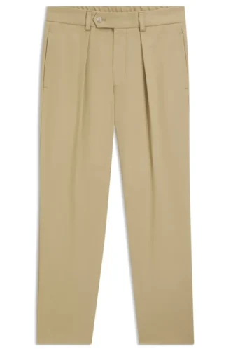 BECKHAM x BOSS trousers in stretch cotton