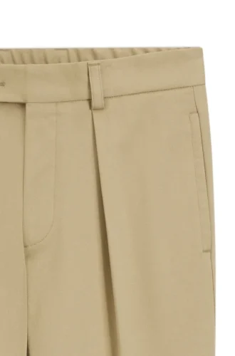 BECKHAM x BOSS trousers in stretch cotton