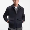 BECKHAM x BOSS zip jacket in wool and cashmere BECKHAM x BOSS zip jacket in wool and cashmere