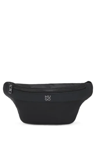 Belt bag with stacked logo