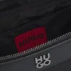 Belt bag with stacked logo