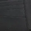 Billfold wallet with perforated monogram motif