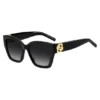 Black-acetate sunglasses with Double B monogram Black-acetate sunglasses with Double B monogram