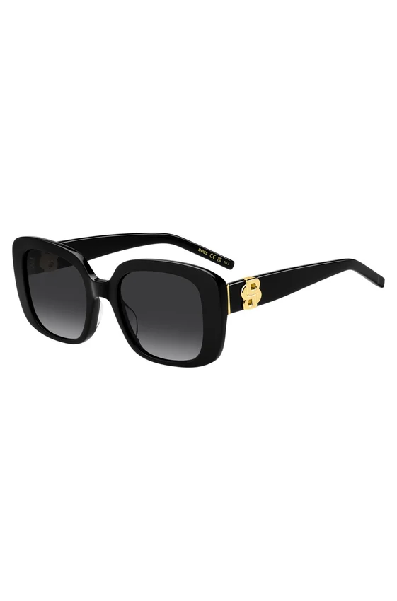 Black-acetate sunglasses with Double B monogram Black-acetate sunglasses with Double B monogram