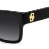 Black-acetate sunglasses with Double B monogram Black-acetate sunglasses with Double B monogram