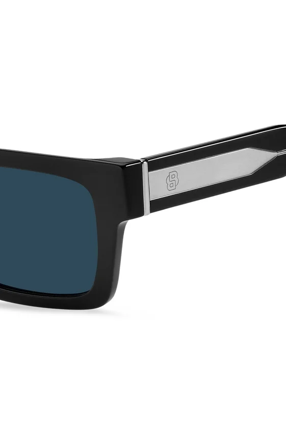Black-acetate sunglasses with Double B monogram Black-acetate sunglasses with Double B monogram
