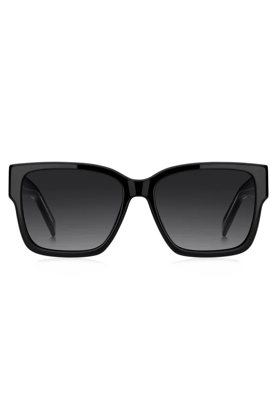 Black-acetate sunglasses with Double B monogram Black-acetate sunglasses with Double B monogram