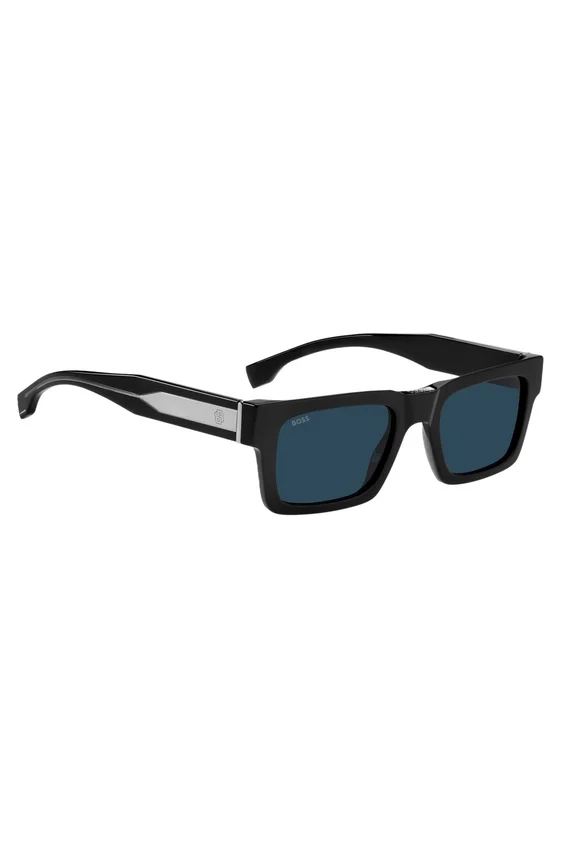Black-acetate sunglasses with Double B monogram Black-acetate sunglasses with Double B monogram