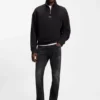 Black-black extra-slim-fit jeans in stretch denim Black-black extra-slim-fit jeans in stretch denim
