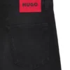 Black-black extra-slim-fit jeans in stretch denim Black-black extra-slim-fit jeans in stretch denim