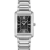 Black-dial watch with gold-effect bracelet Black-dial watch with gold-effect bracelet