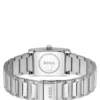 Black-dial watch with gold-effect bracelet Black-dial watch with gold-effect bracelet