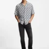 Black slim-fit jeans in stretch denim Black slim-fit jeans in stretch denim