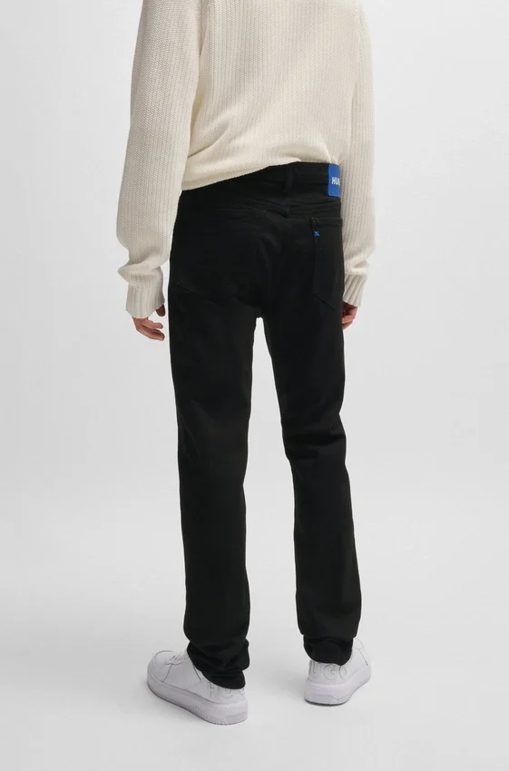 Black slim-fit jeans in stretch denim Black slim-fit jeans in stretch denim