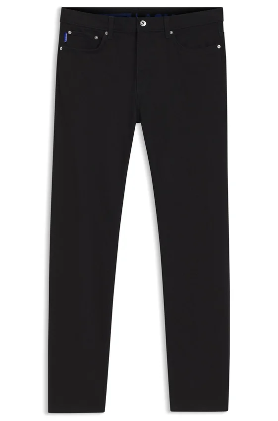 Black slim-fit jeans in stretch denim Black slim-fit jeans in stretch denim