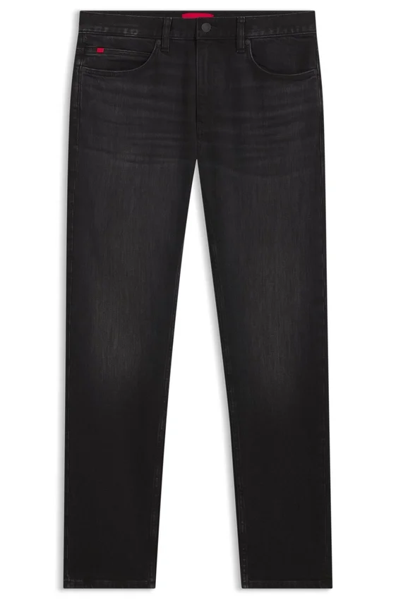 Black slim-fit jeans in stretch denim Black slim-fit jeans in stretch denim
