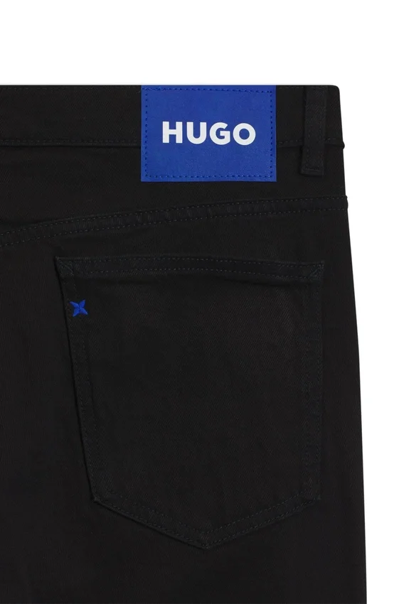 Black slim-fit jeans in stretch denim Black slim-fit jeans in stretch denim