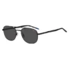 Black sunglasses with blue details Black sunglasses with blue details