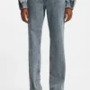 Blue boot-cut jeans in stretch denim