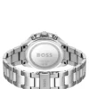 Blue-dial chronograph watch with link bracelet Blue-dial chronograph watch with link bracelet