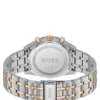 Blue-dial watch with two-tone bracelet Blue-dial watch with two-tone bracelet