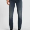 Blue extra-slim-fit jeans in stretch denim Blue extra-slim-fit jeans in stretch denim