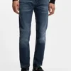 Blue extra-slim-fit jeans in stretch denim Blue extra-slim-fit jeans in stretch denim