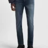Blue extra-slim-fit jeans in stretch denim Blue extra-slim-fit jeans in stretch denim