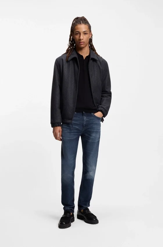 Blue extra-slim-fit jeans in stretch denim Blue extra-slim-fit jeans in stretch denim