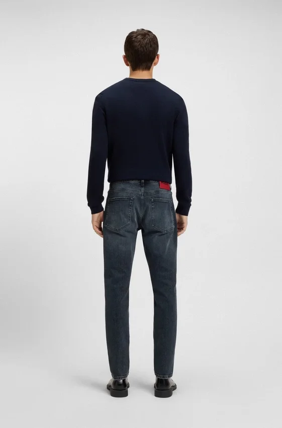 Blue extra-slim-fit jeans in stretch denim Blue extra-slim-fit jeans in stretch denim