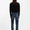 Blue extra-slim-fit jeans in stretch denim Blue extra-slim-fit jeans in stretch denim