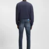 Blue extra-slim-fit jeans in stretch denim Blue extra-slim-fit jeans in stretch denim